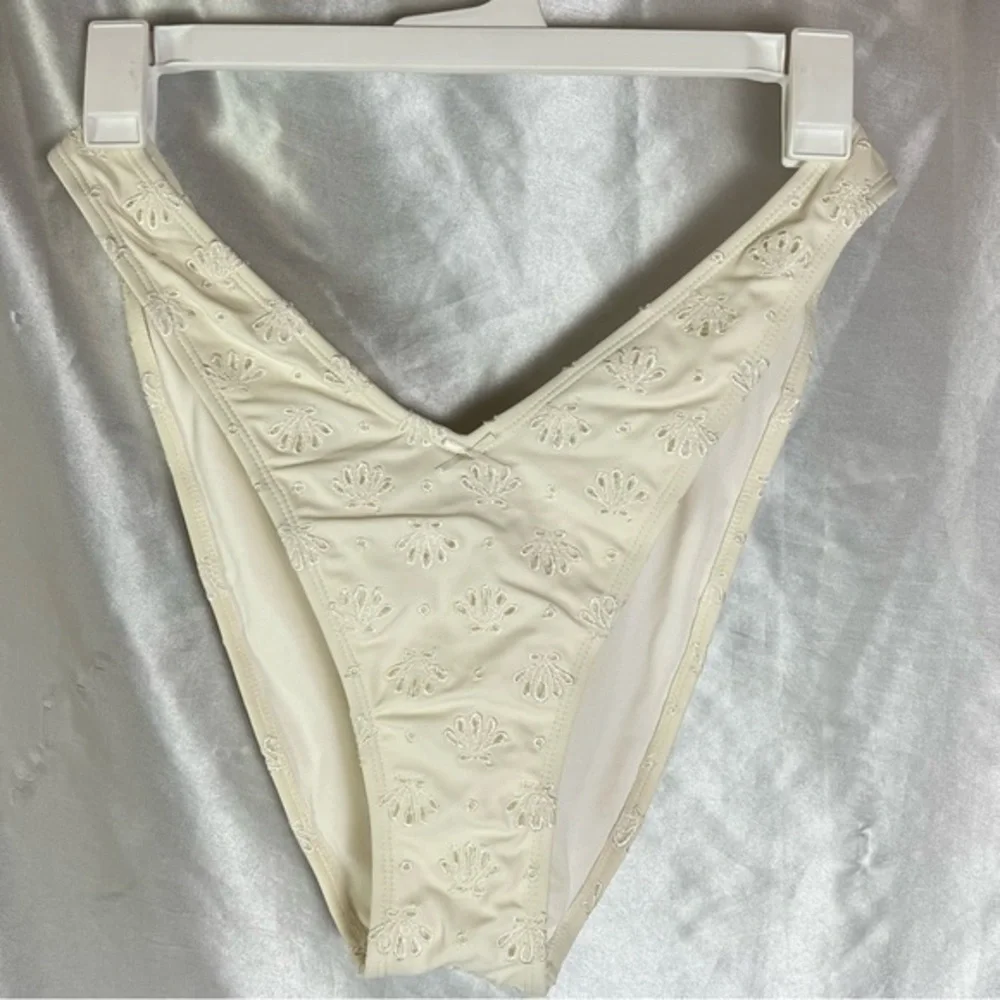 Wild Fable Cream Lace V-Front Bikini Bottoms – Size XL – NWOT